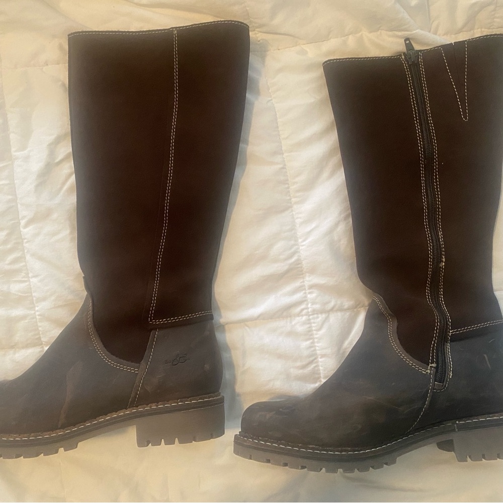 Black Knee-High Boots